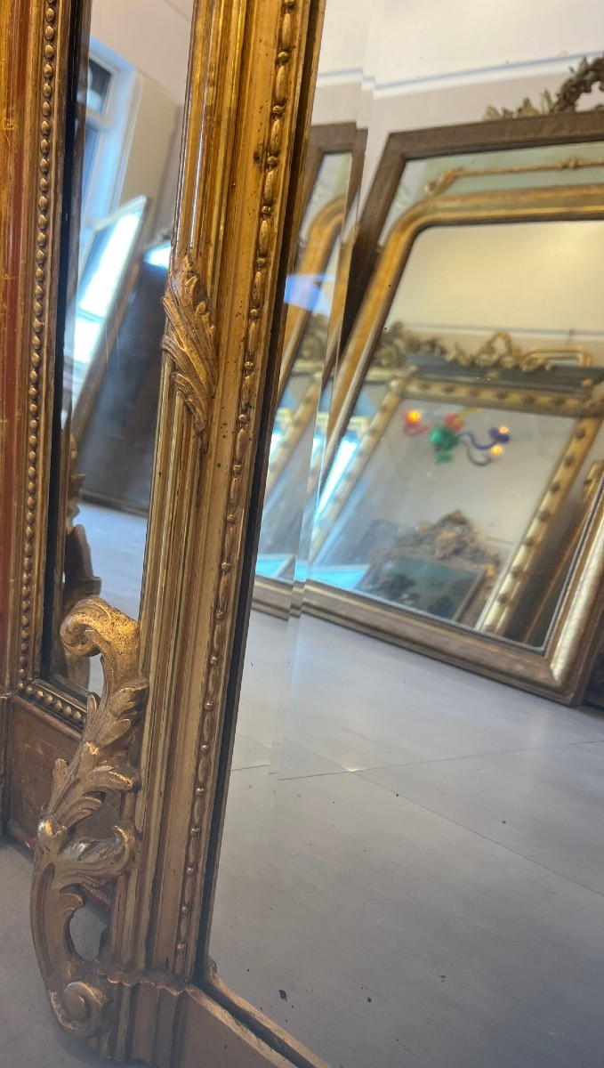Louis XVI Mantelpiece Mirror Size 82cm By 125cm-photo-1