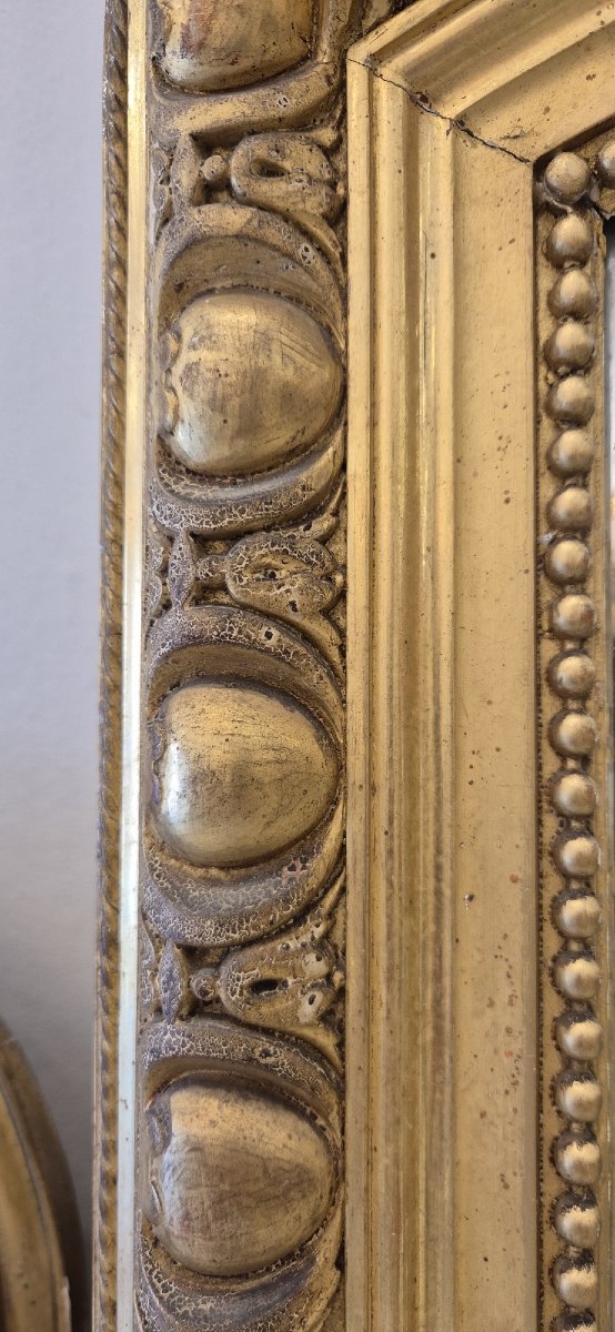 Napoleon III Gilded Mirror 120*180cm-photo-3