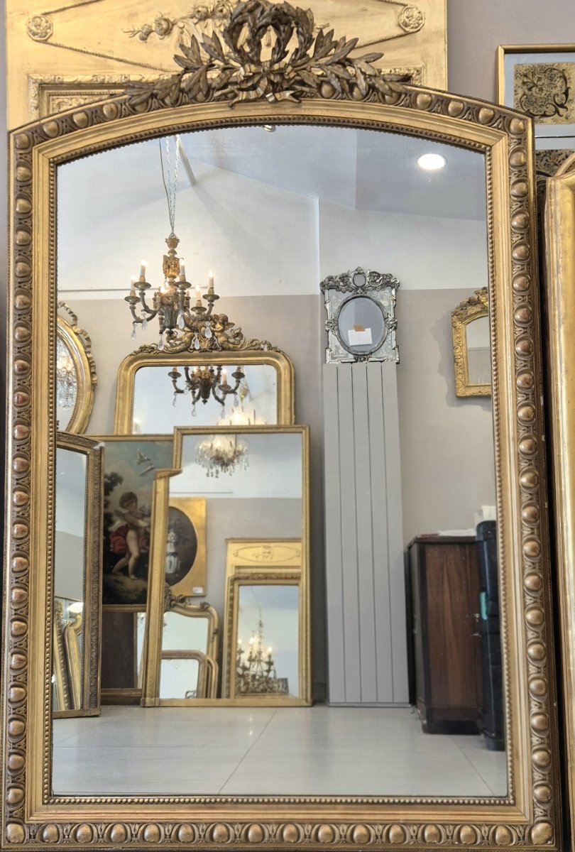 Napoleon III Gilded Mirror 120*180cm-photo-1
