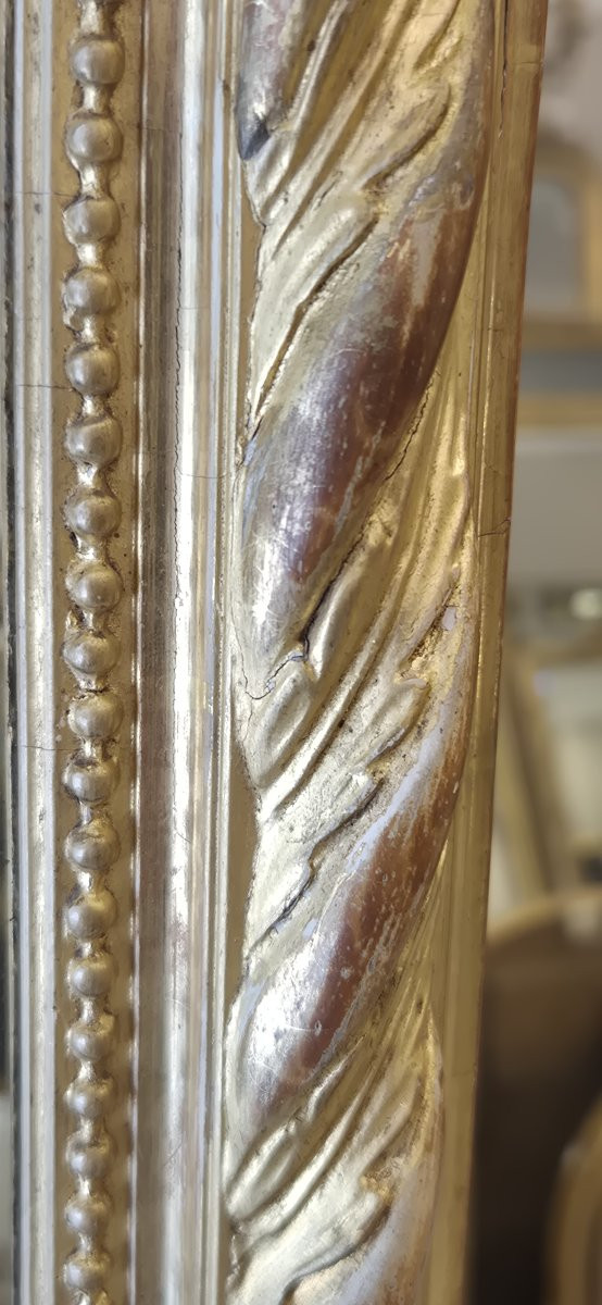 Miroir Napoléon III  biseauté doré 115*200cm-photo-5