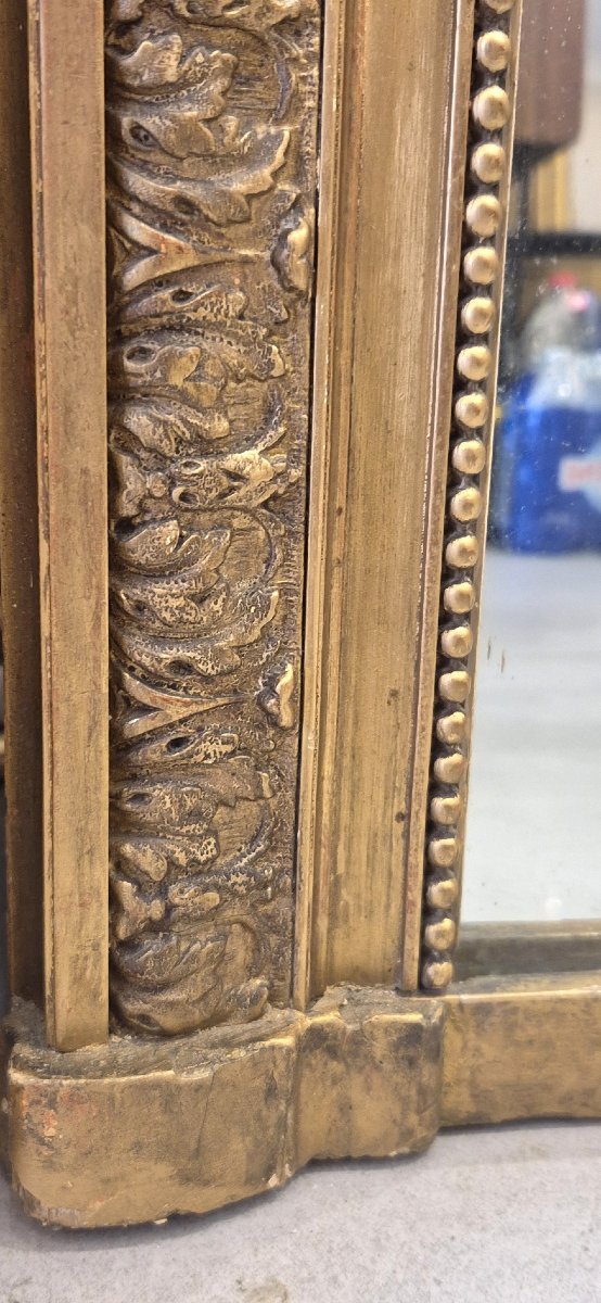 Miroir Louis XVI doré 103*156cm-photo-5