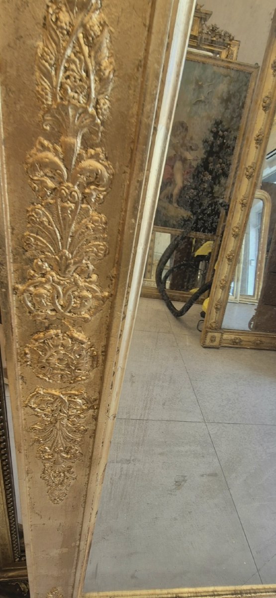 Restoration Gilded Rectangular Mirror 124*174cm-photo-4