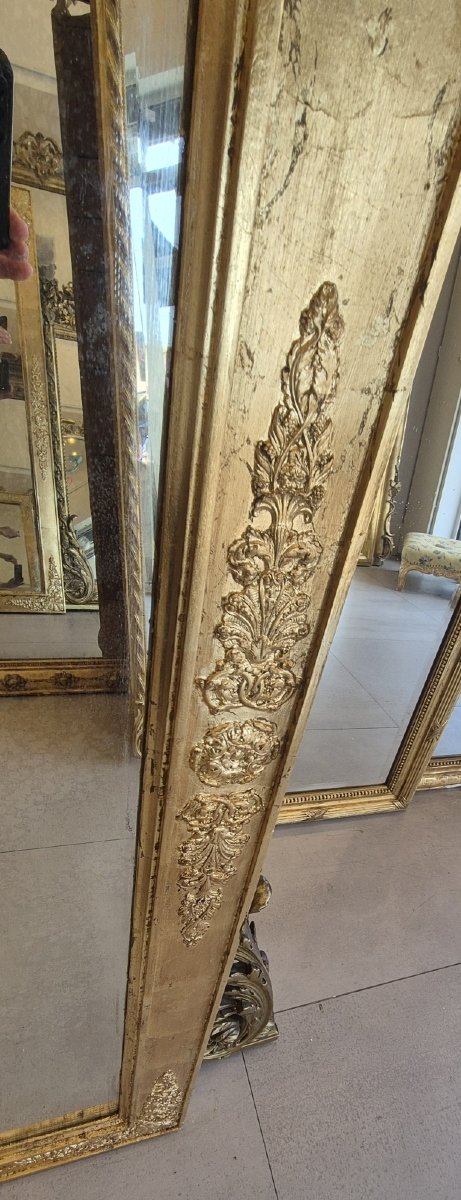 Restoration Gilded Rectangular Mirror 124*174cm-photo-5