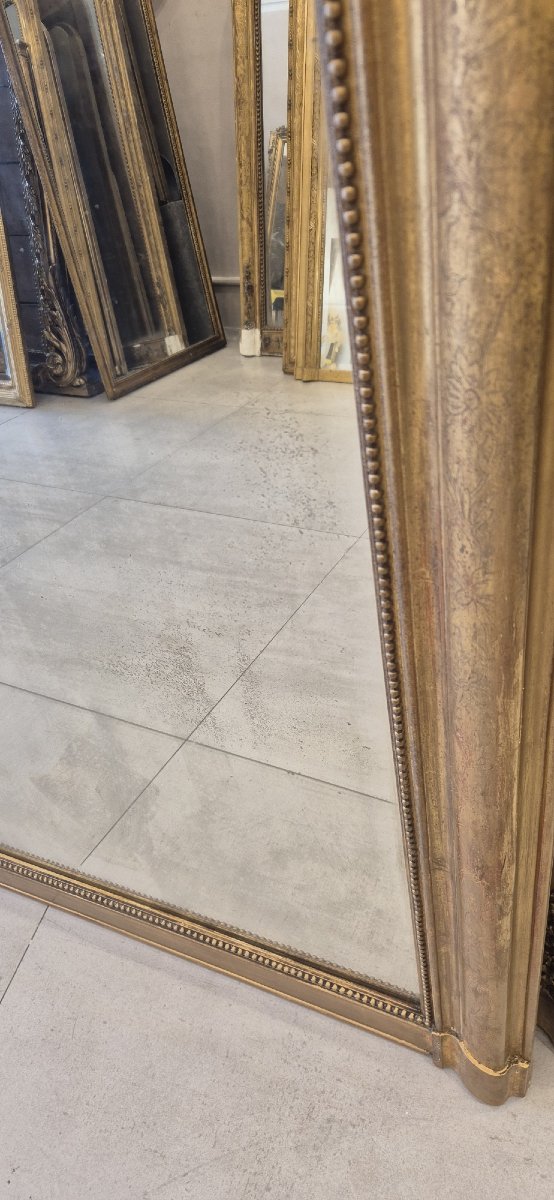 Miroir Louis Philippe doré  102*142cm-photo-4