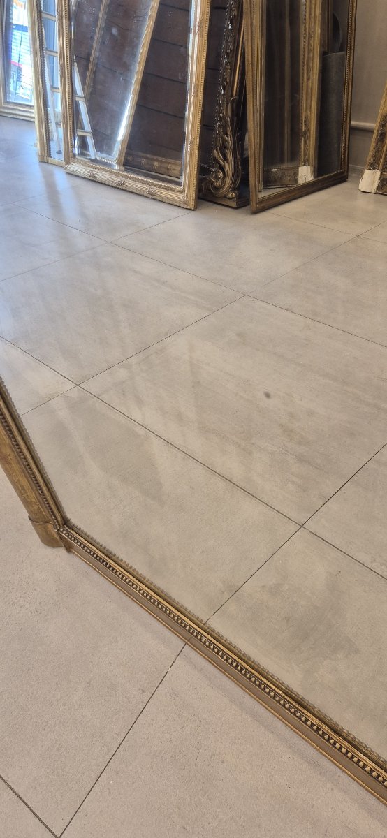 Miroir Louis Philippe doré  102*142cm-photo-5