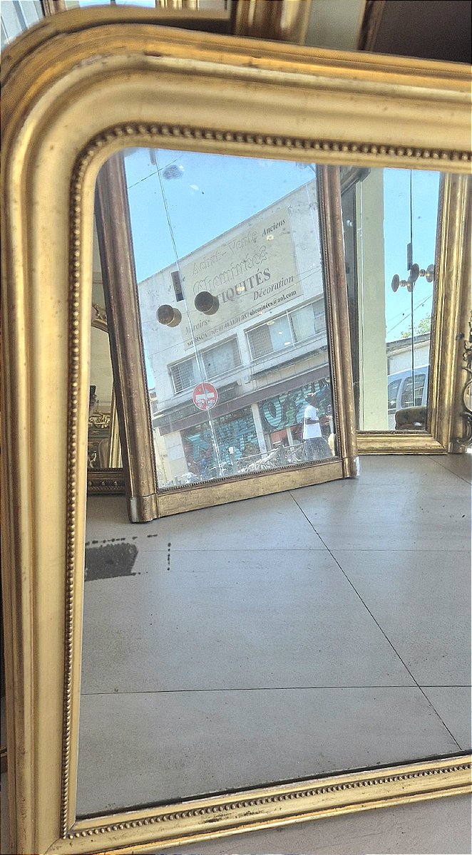 Louis Philippe Period Mirror 80*98cm-photo-3