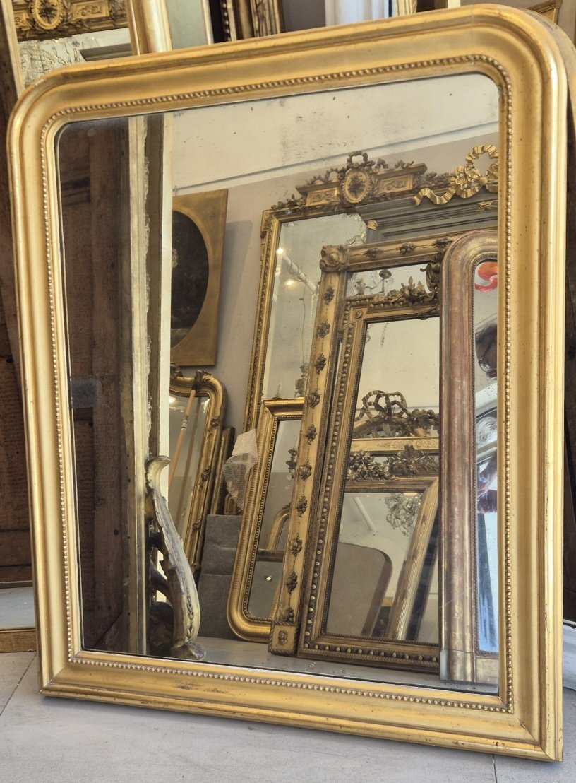 Louis Philippe Period Mirror 80*98cm-photo-1