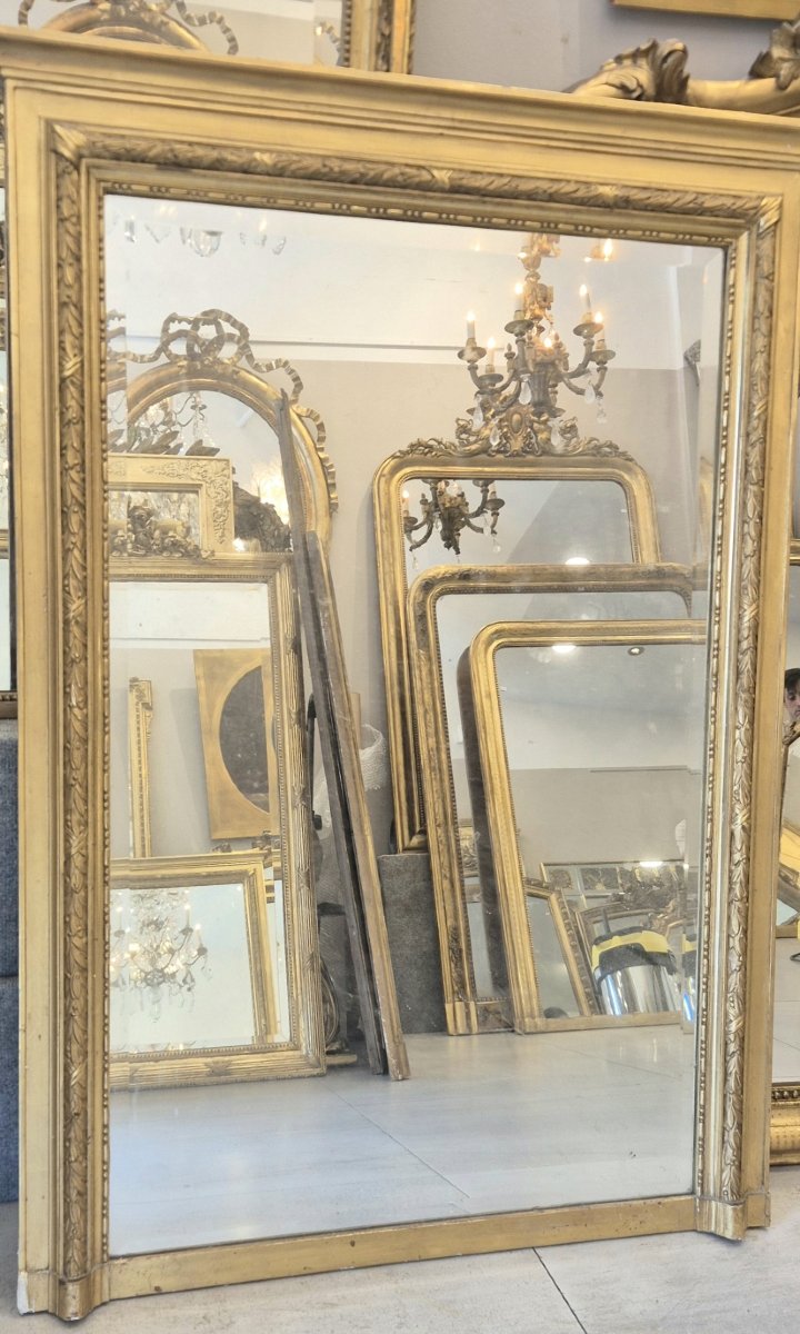 Trumeau Louis XVI doré 100*130cm