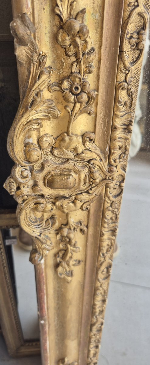miroir ancien restauration 100*132 cm-photo-2