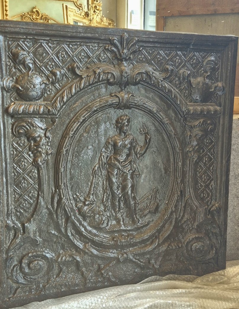 Fireback Louis XVI Period 79*86cm-photo-3
