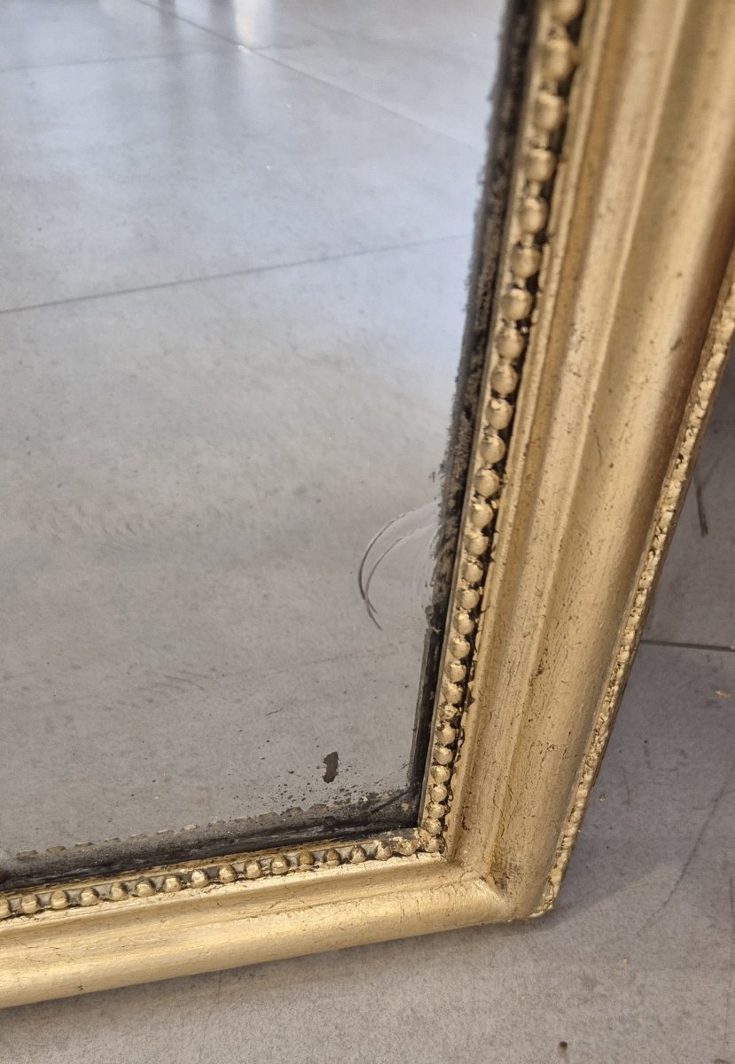 Miroir Louis Philippe rectangulaire mercure  75*180cm-photo-3