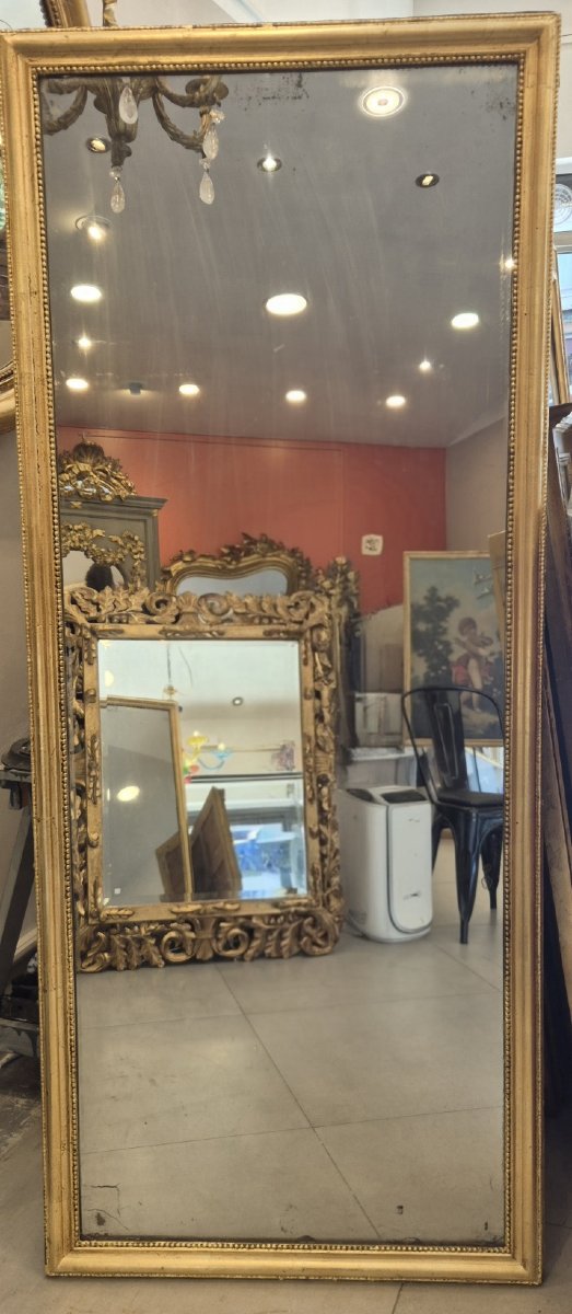 Miroir Louis Philippe rectangulaire mercure  75*180cm