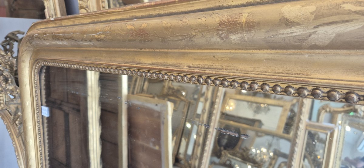 Louis Philippe Gilded Mirror 104*142cm-photo-1
