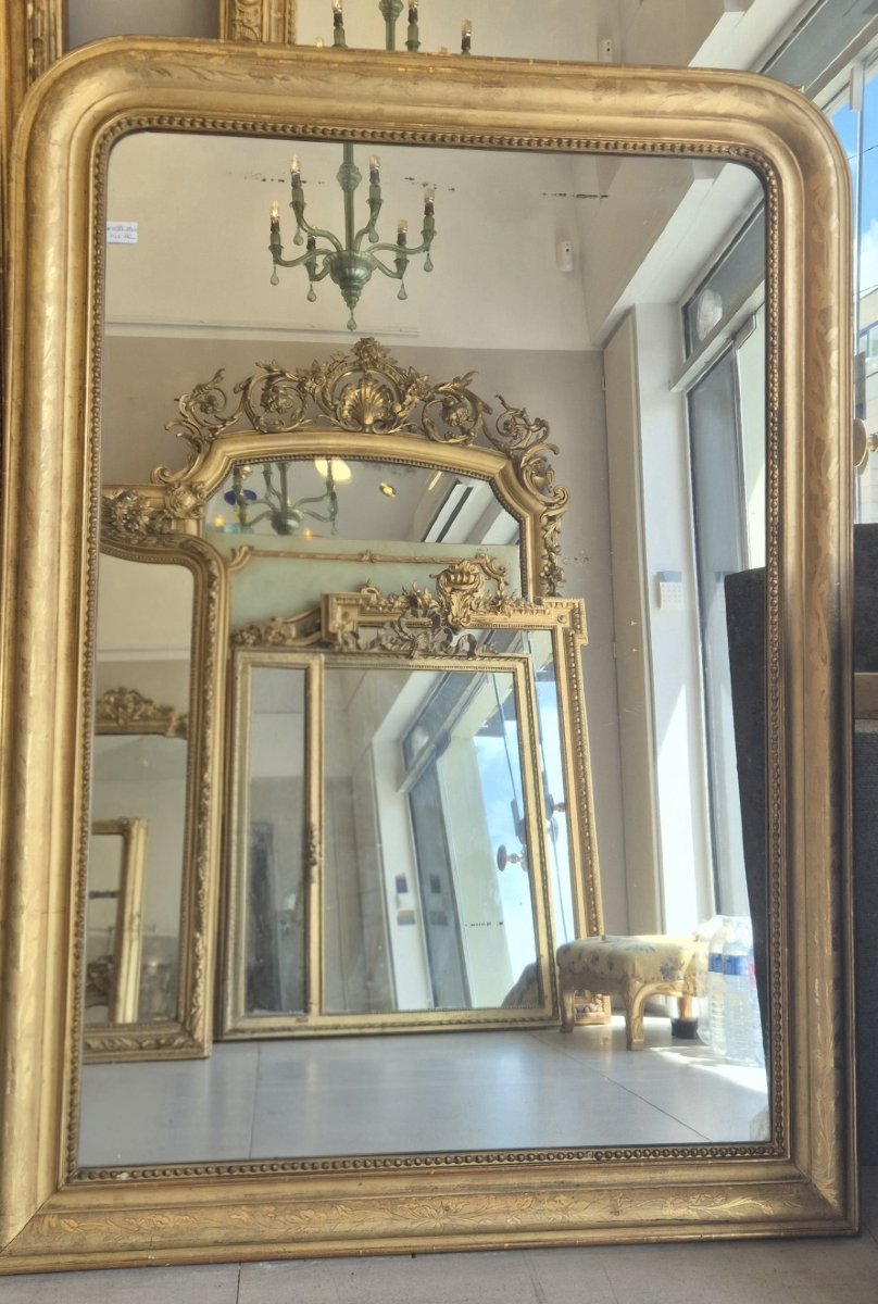 Louis Philippe Gilded Mirror 104*142cm