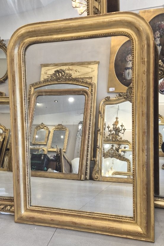 Louis Philippe Gilded Mirror 72*102cm