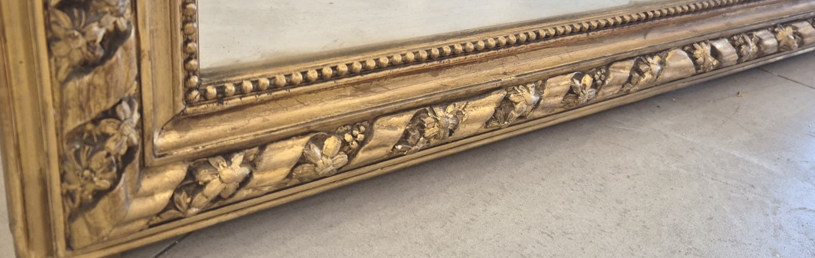 Napoleon III Gilded Mirror 106*172cm-photo-2