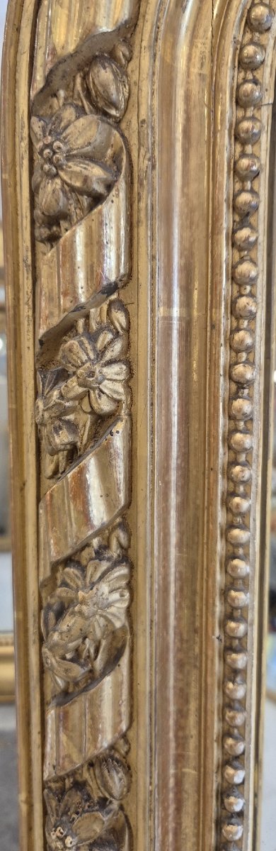 Napoleon III Gilded Mirror 106*172cm-photo-3