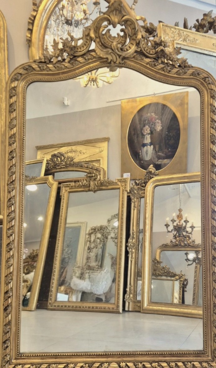 Napoleon III Gilded Mirror 106*172cm