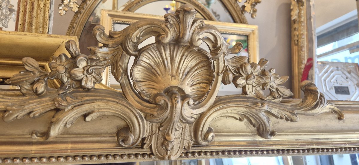 Louis Philippe Gilded Mirror 132*154cm-photo-3
