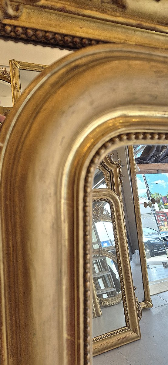 Louis Philippe Gilded Mirror 132*154cm-photo-1