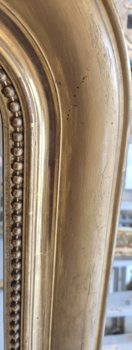 Louis Philippe Gilded Mirror 132*154cm-photo-2