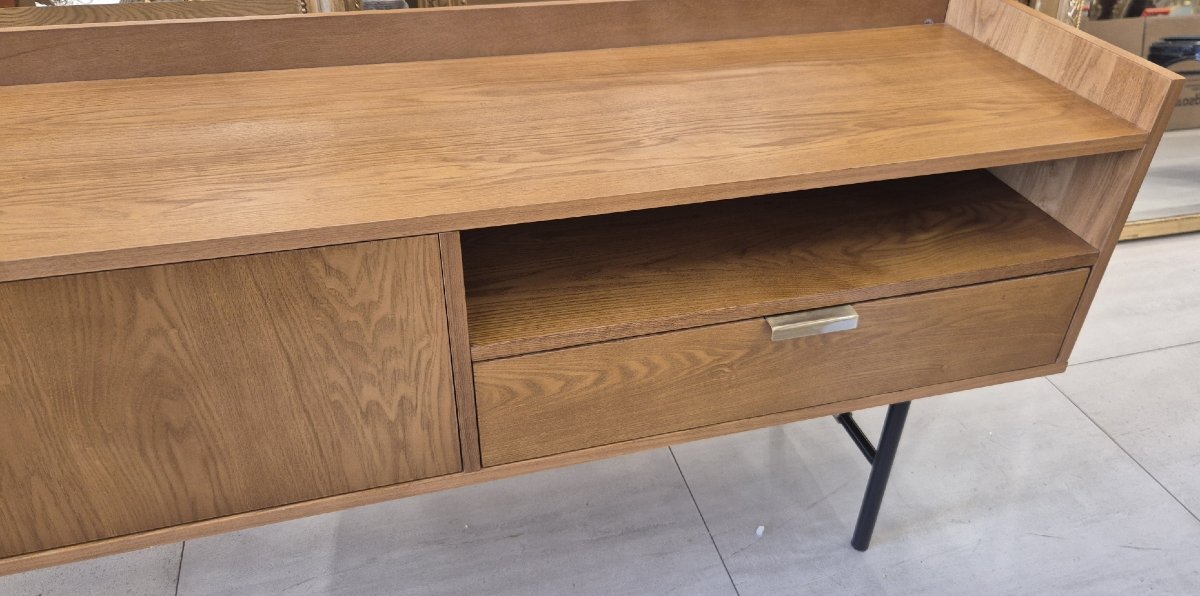 Buffet noyer 180cm-photo-3