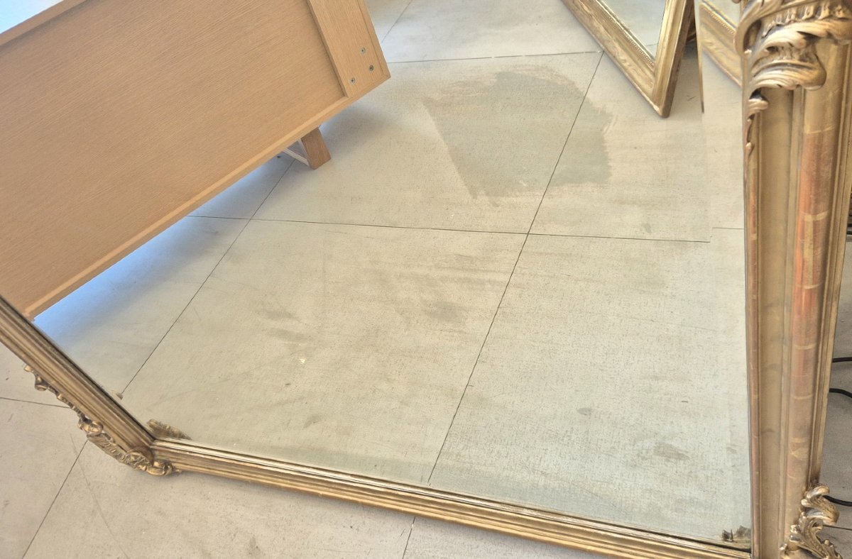 Miroir Louis XV grand format 135*210cm-photo-1