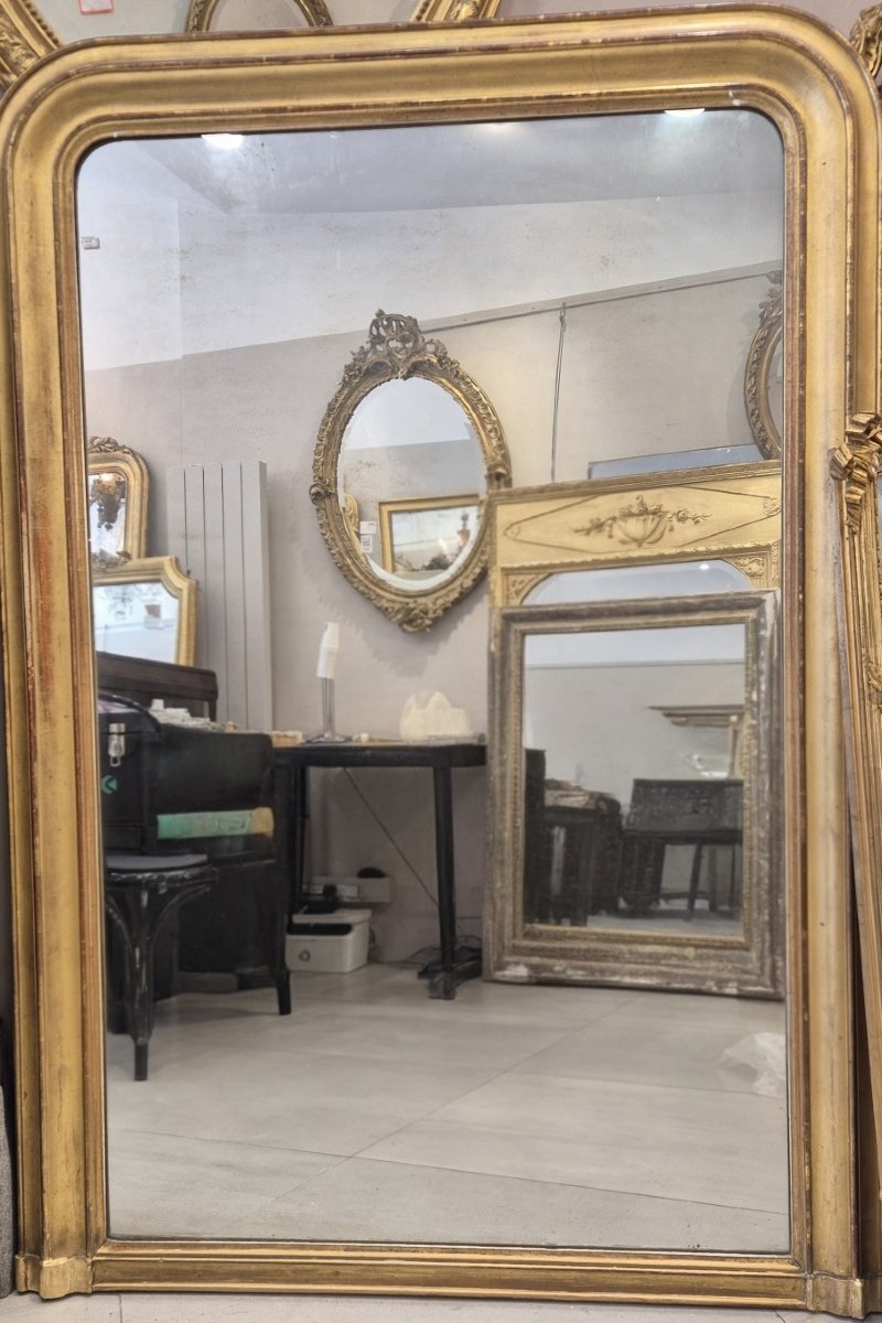 Miroir Louis Philippe ancien de cheminée 105*152cm