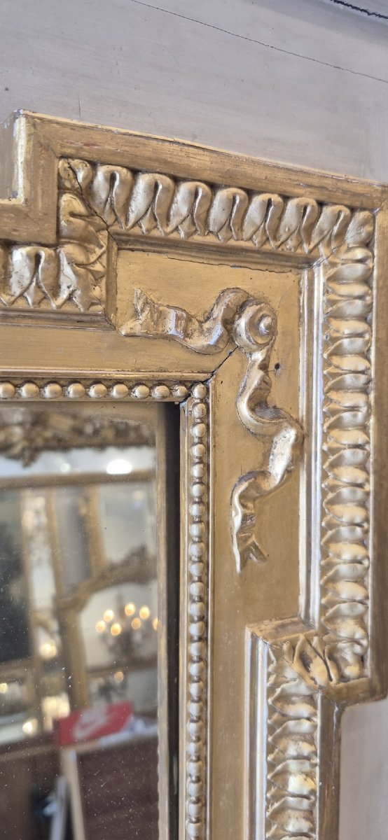 Trumeau Louis XVI glace ancienne de cheminée  132*160cm-photo-3