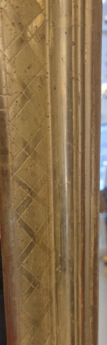 Antique Louis Philippe Mirror, 76 X 131 Cm-photo-3