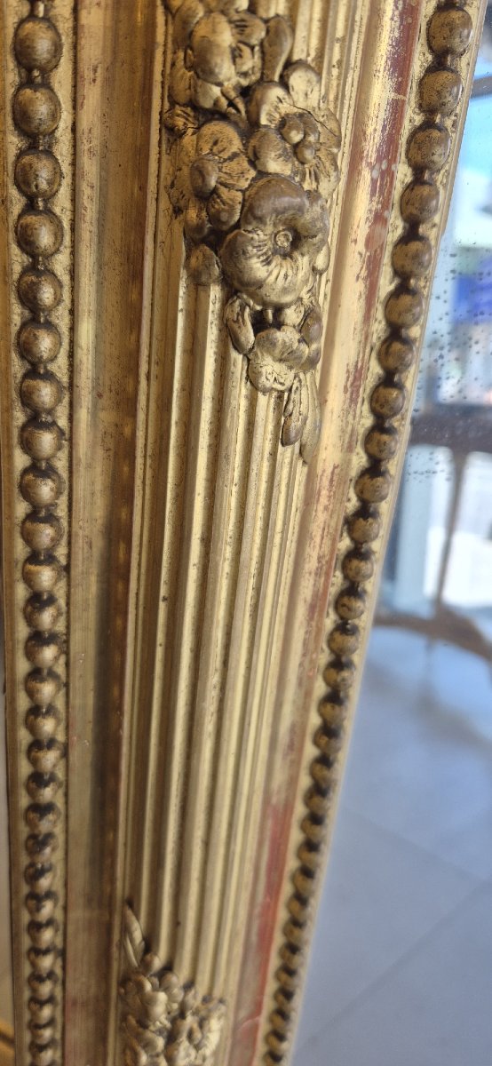 Miroir Napoléon III ancien  107*167cm-photo-1