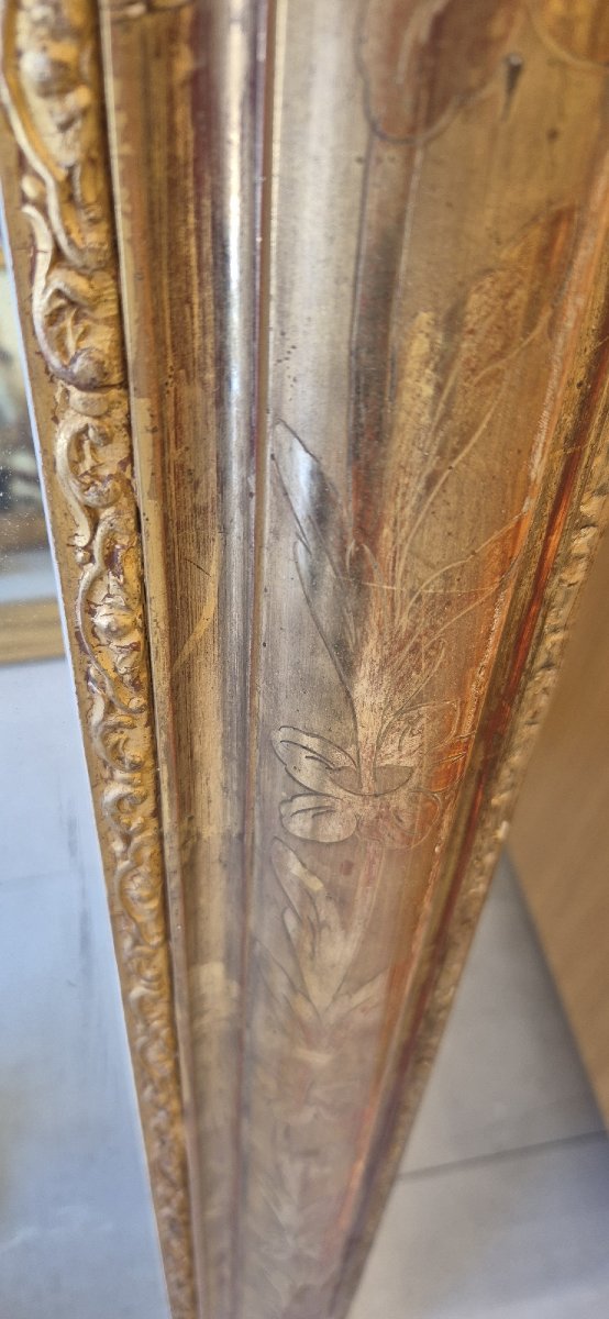 Miroir Louis Philippe époque 100*140cm-photo-2