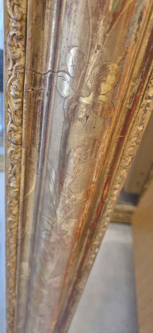 Miroir Louis Philippe époque 100*140cm-photo-3
