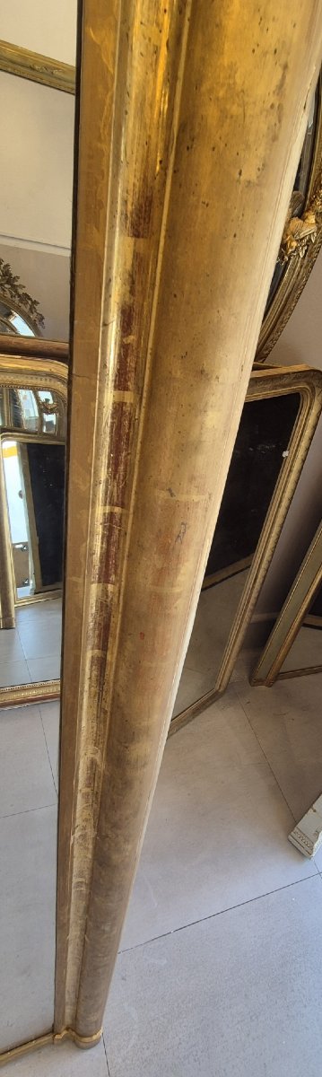 Miroir Louis Philippe époque ancien 130*187cm-photo-1