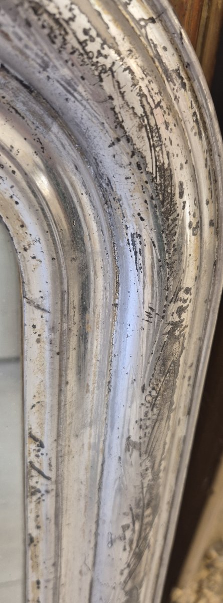 Antique Louis Philippe Mirror, 57 X 75 Cm-photo-4