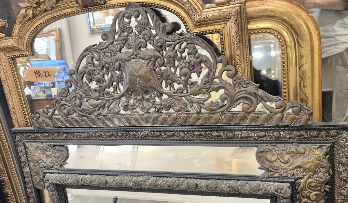 Miroir parecloses Napoléon III   105*122CM-photo-2