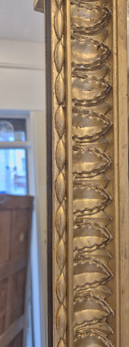 Trumeau Empire ancien doré   72*188cm-photo-2