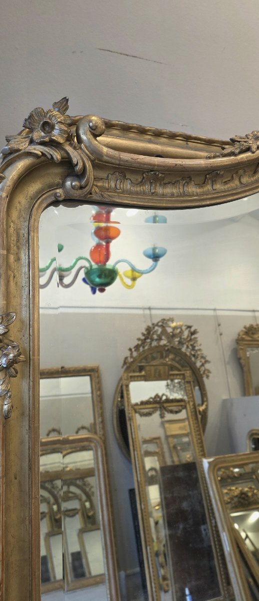 Grand miroir Louis XV ancien  150*210cm-photo-3