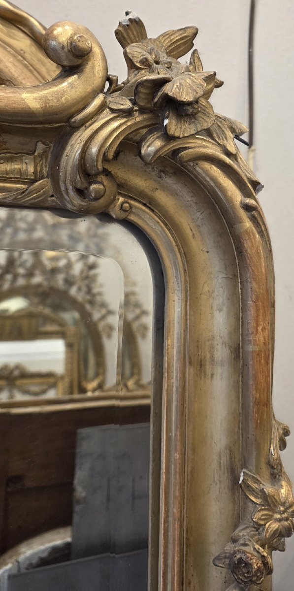 Grand miroir Louis XV ancien  150*210cm-photo-4