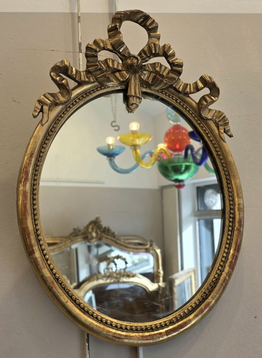 Mirrors Pair Louis XVI-photo-3