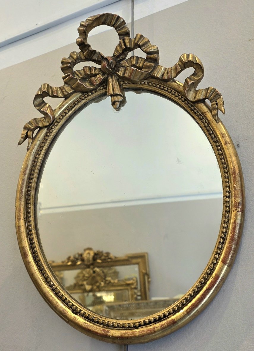 Mirrors Pair Louis XVI-photo-4