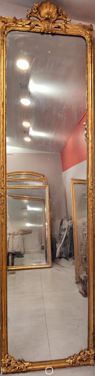 Trumeau Louis XV rocaille  64*245cm-photo-3
