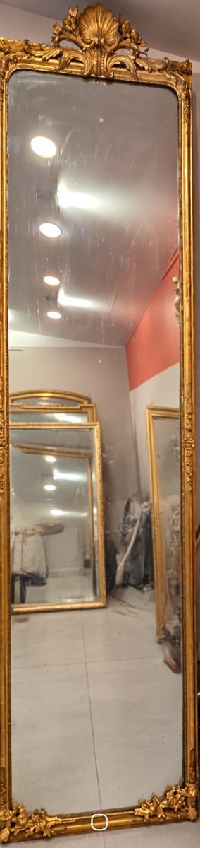 Trumeau Louis XV rocaille  64*245cm
