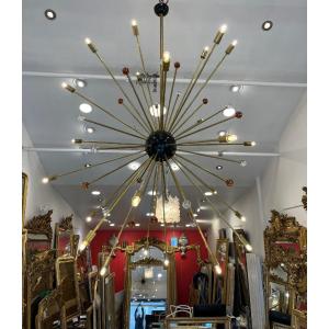 Murano Sputnik Chandelier 180*150cm 24 Lights 