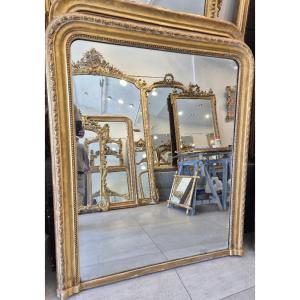 Miroir Napoleon III  Doré Mercure  118*139cm