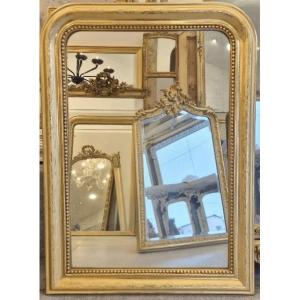 miroir doré Louis Philippe glace ancienne 58*80 cm