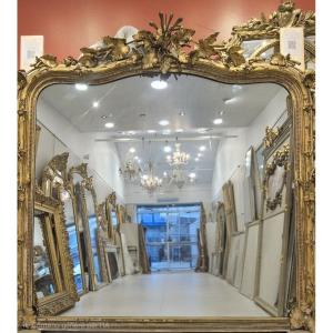 Grand Miroir Louis XVI  doré   190*188cm