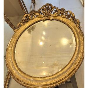 Louis XVI Oval Mirror 105*140cm