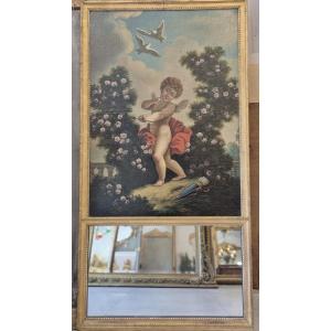 miroir trumeau Louis XVI  78*150 cm