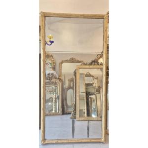 Large Louis XVI Gilded Mercury Mirror 116*228cm